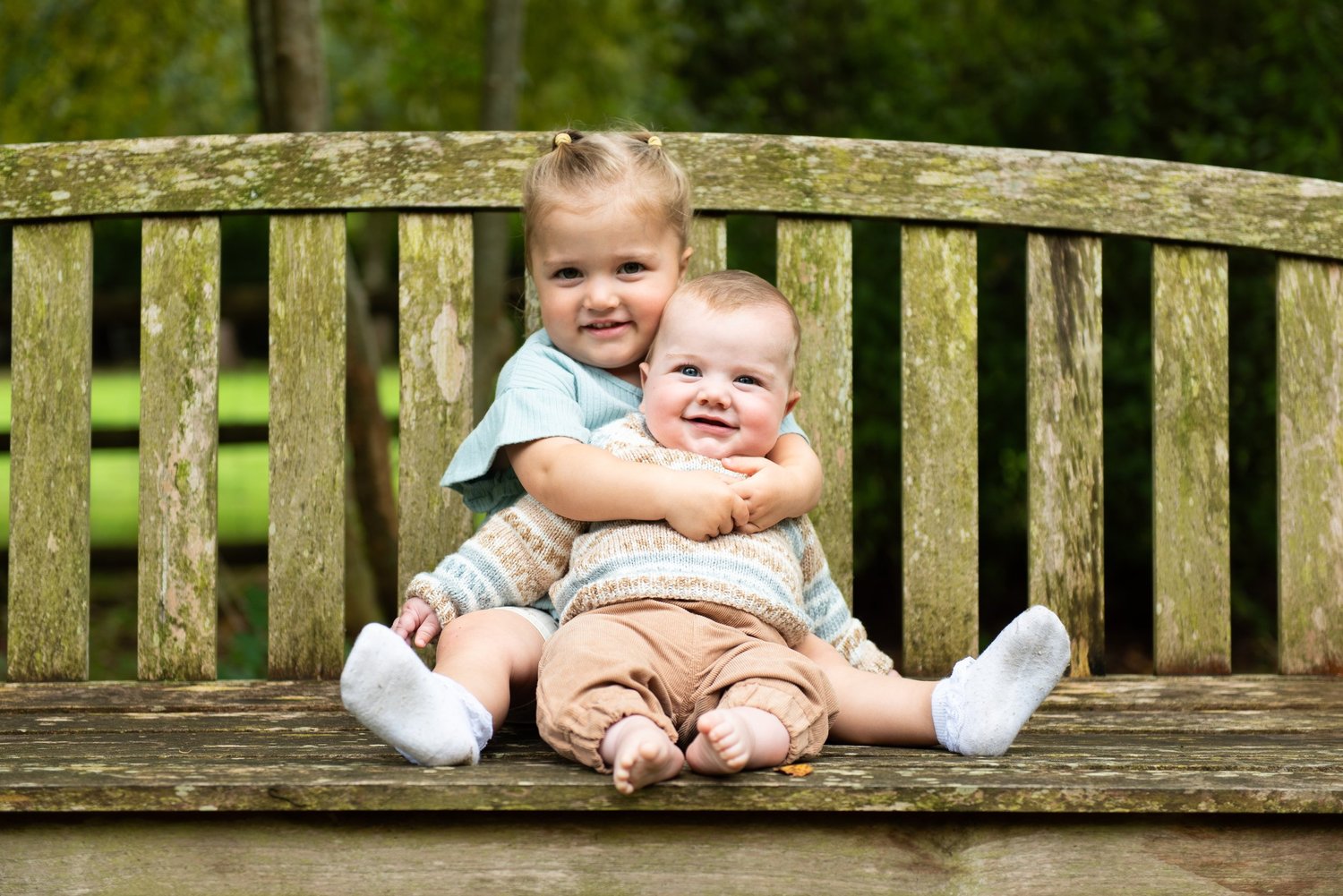 Relaxed outdoor photography